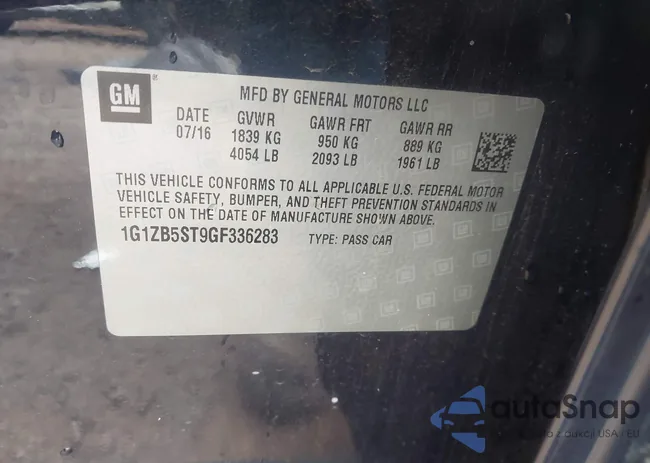 1G1ZB5ST9GF336283: 43408185