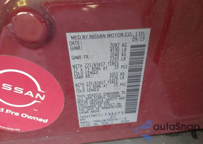 5N1AT2MT7LC734273: 43407391