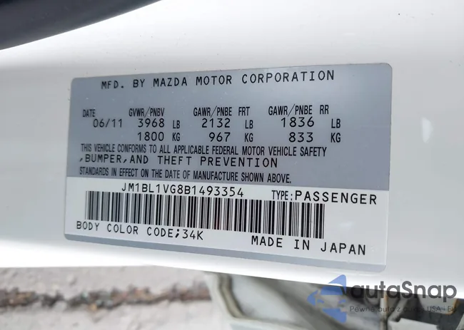 JM1BL1VG8B1493354: 43407501