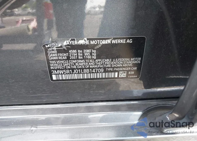 3MW5R1J01L8B14709: 43408938