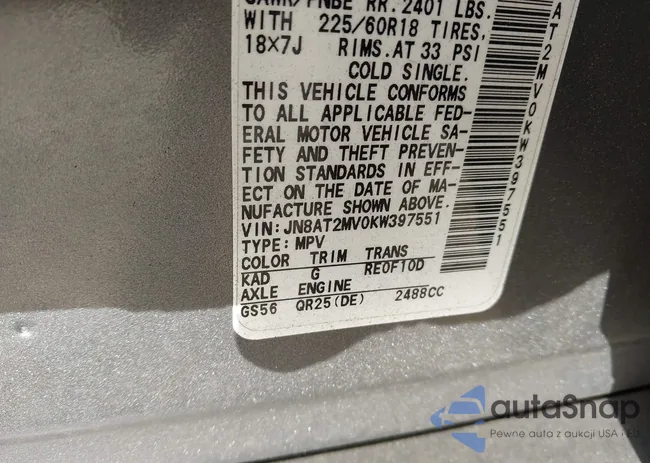 JN8AT2MV0KW397551: 43409061