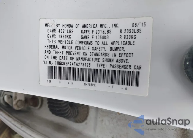 1HGCR2F74FA273126: 43409120