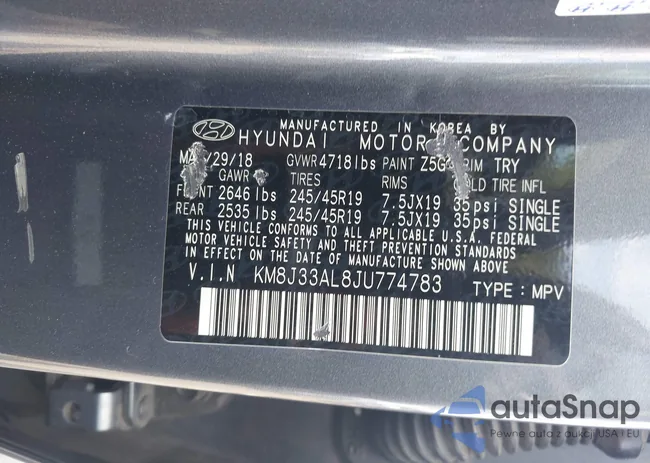 KM8J33AL8JU774783: 43409152