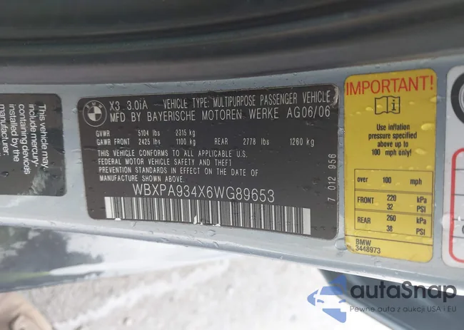 WBXPA934X6WG89653: 43409188