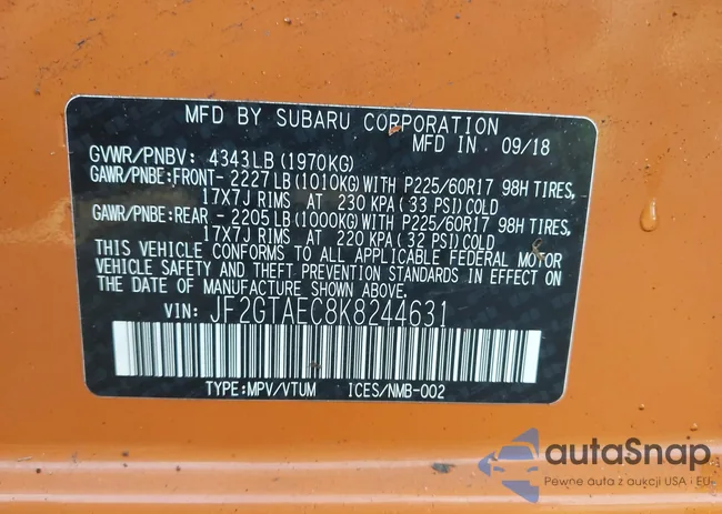 JF2GTAEC8K8244631: 43408294