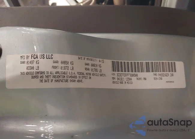 3C3CFFER7FT690500: 43408334