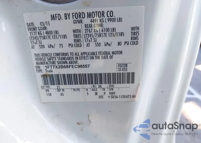 1FT7X2B68FEC98557: 43408339