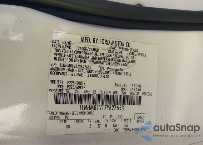 1LNHM81V17Y627653: 43409703