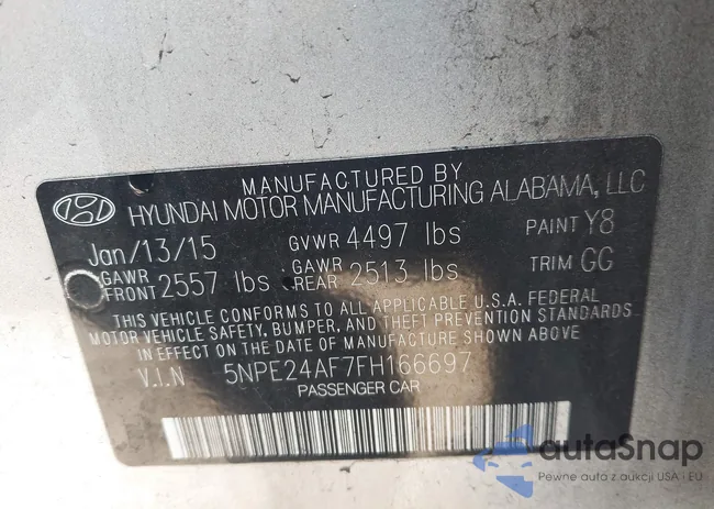 5NPE24AF7FH166697: 43409874