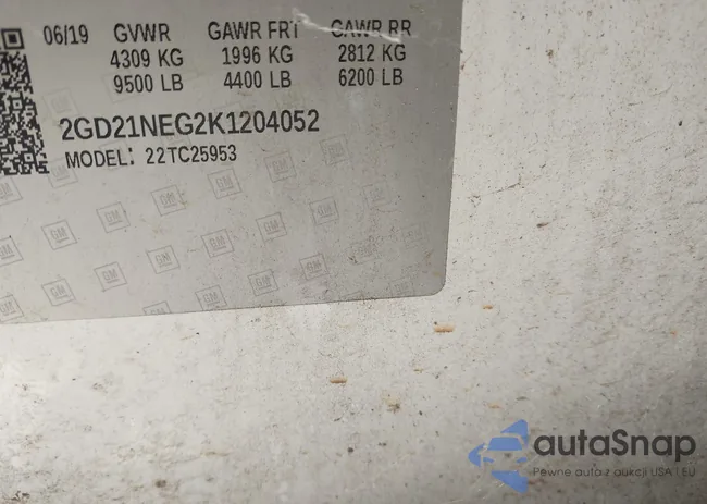 2GD21NEG2K1204052: 43409898