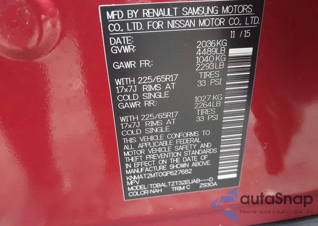 KNMAT2MT0GP627682: 43409307