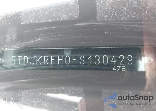 5TDJKRFH0FS130429: 43410601
