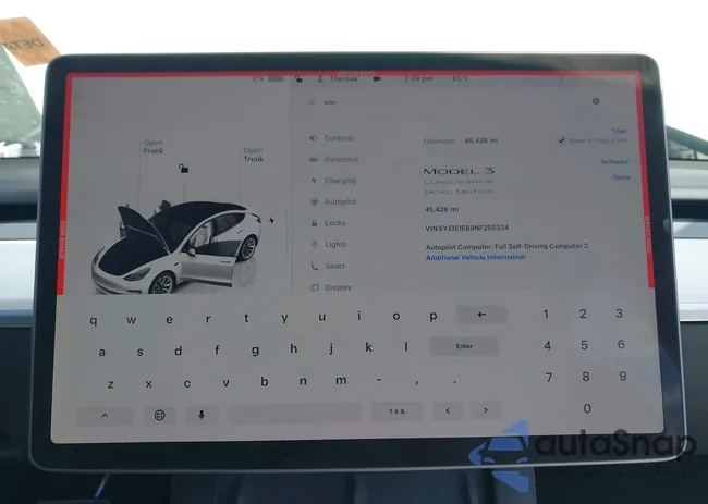 5YJ3E1EB9NF255334: 43410831