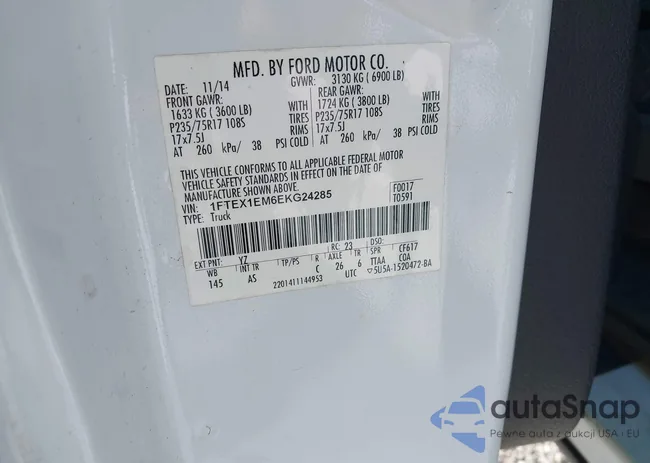 1FTEX1EM6EKG24285: 43410976