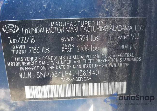 5NPD84LF4JH381440: 43411738