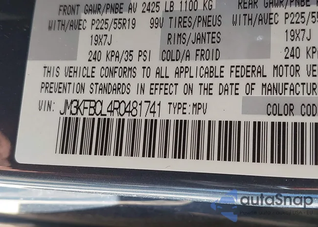 JM3KFBCL4R0481741: 43412033