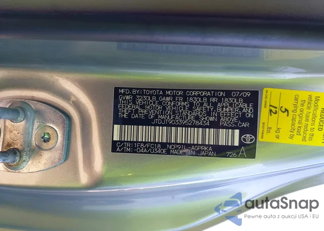 JTDJT903395278434: 43411496