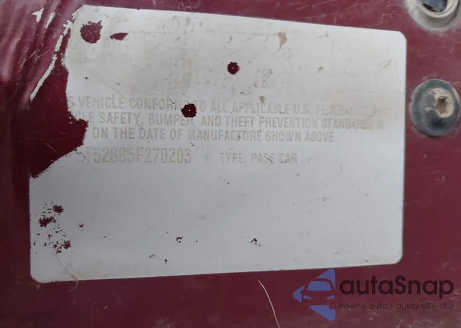 1G1ZT52885F270203: 43411541