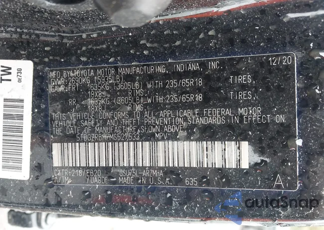 5TDGZRBH7MS527533: 43411595