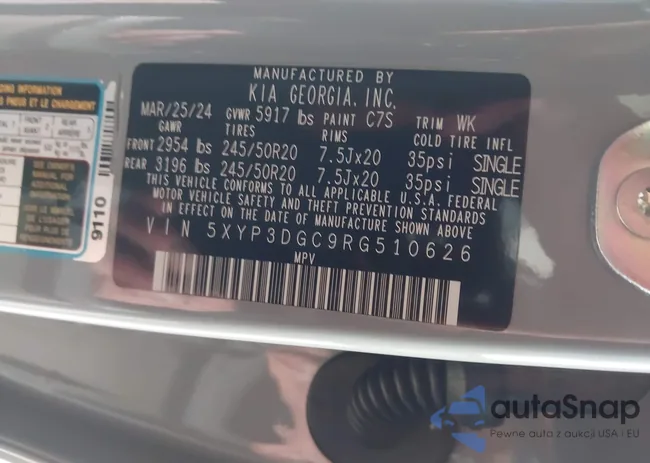 5XYP3DGC9RG510626: 43412770