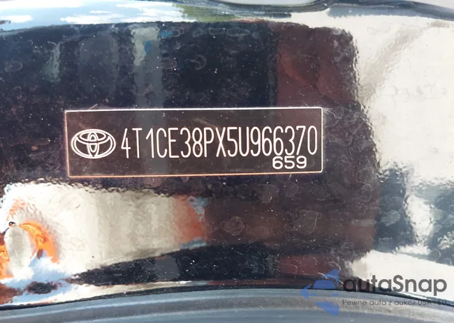 4T1CE38PX5U966370: 43412887