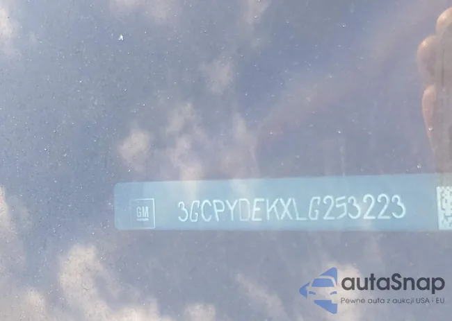 3GCPYDEKXLG253223: 43412980