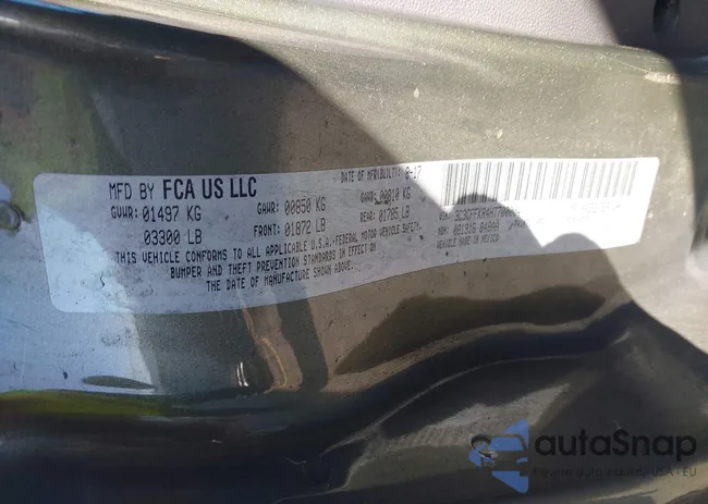 3C3CFFKR4HT700004: 43412981