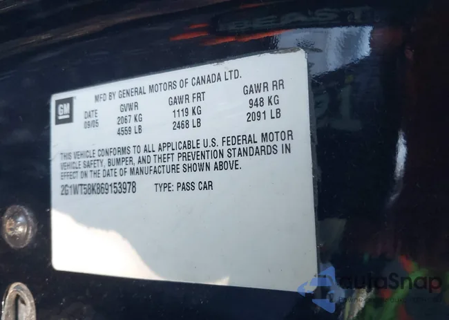 2G1WT58K869153978: 43412994