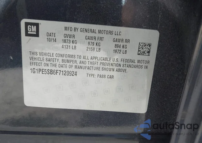 1G1PE5SB6F7120924: 43413053