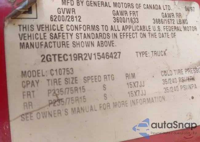 2GTEC19R2V1546427: 43413192