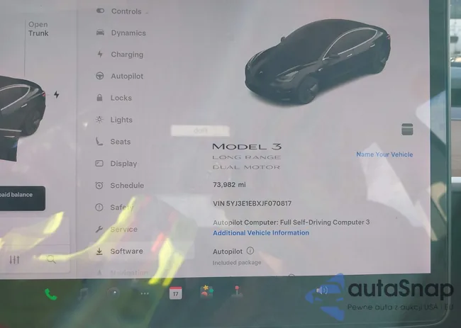 5YJ3E1EBXJF070817: 43412223