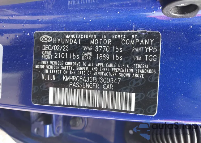 KMHRC8A33RU300347: 43413766