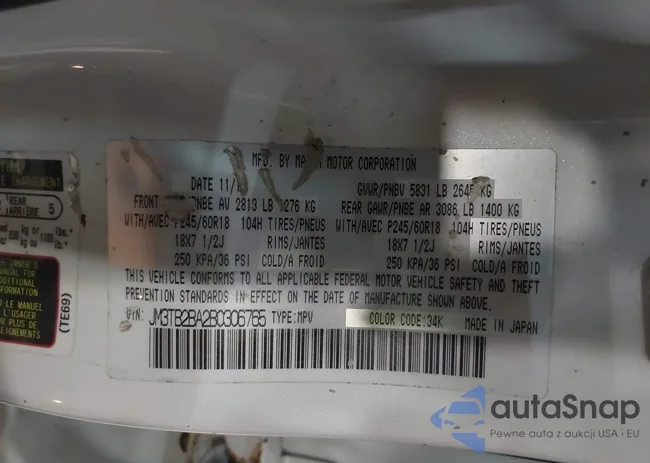 JM3TB2BA2B0306765: 43413923