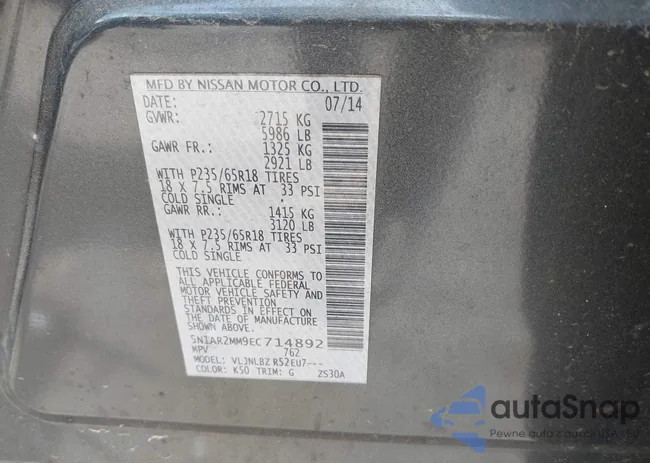 5N1AR2MM9EC714892: 43413970