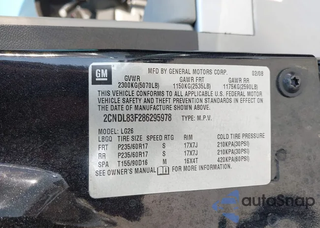 2CNDL83F286295978: 43414863