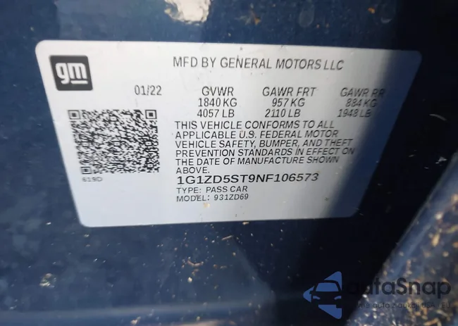 1G1ZD5ST9NF106573: 43414236