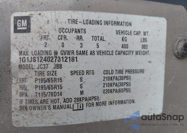 1G1JS124027312181: 43414381