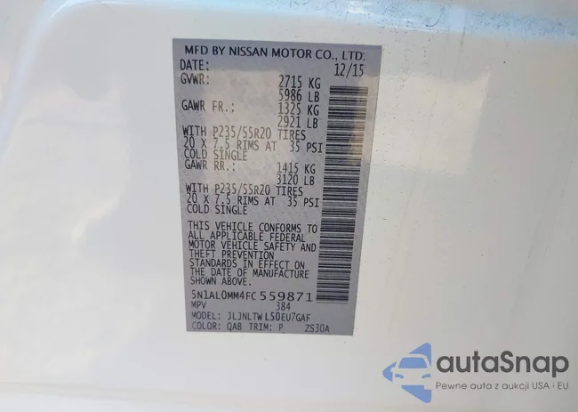 5N1AL0MM4FC559871: 43415694