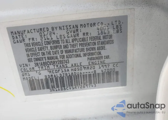 3N1AB8CV5RY289743: 43416018