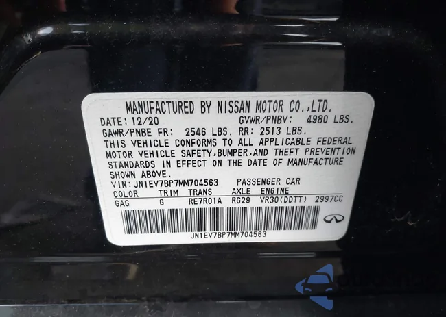 JN1EV7BP7MM704563: 43416122