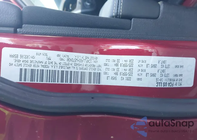 1C4PJLAB3HW572430: 43416605