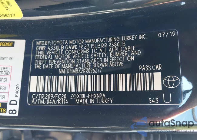 NMTKHMBX2KR096277: 43416802