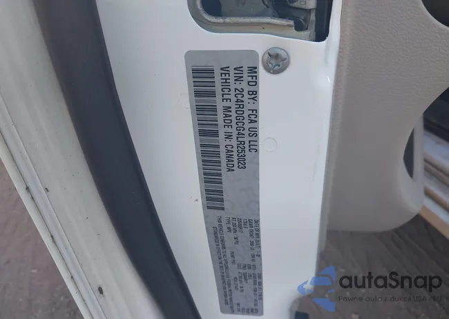 2C4RDGCG4LR253023: 43416877