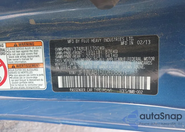 JF1ZCAB15D2608803: 43416233