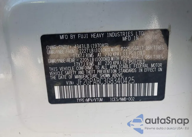 JF2GPABC3G8340425: 43416241