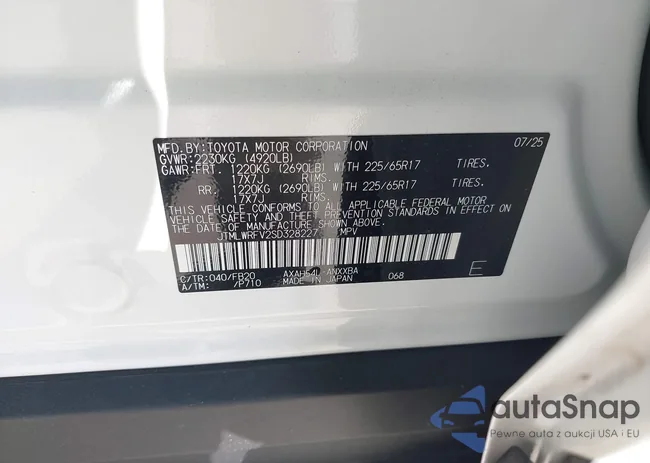 JTMLWRFV2SD328227: 43416519