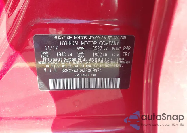 3KPC24A39JE009974: 43417659