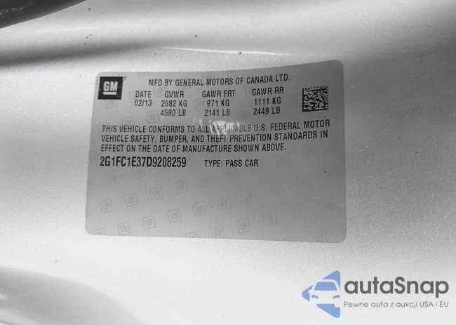 2G1FC1E37D9208259: 43417962