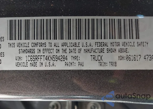 1C6SRFFT4KN594284: 43418015