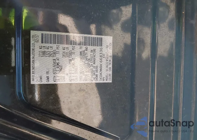 5N1DR2MN8HC668336: 43417488